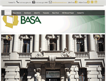 Tablet Screenshot of basatutorial.co.za